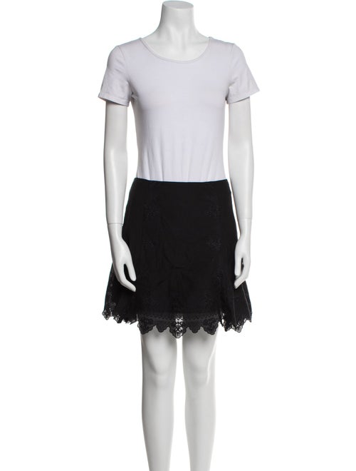 Veronica Beard Cutout Accent Skirt Set