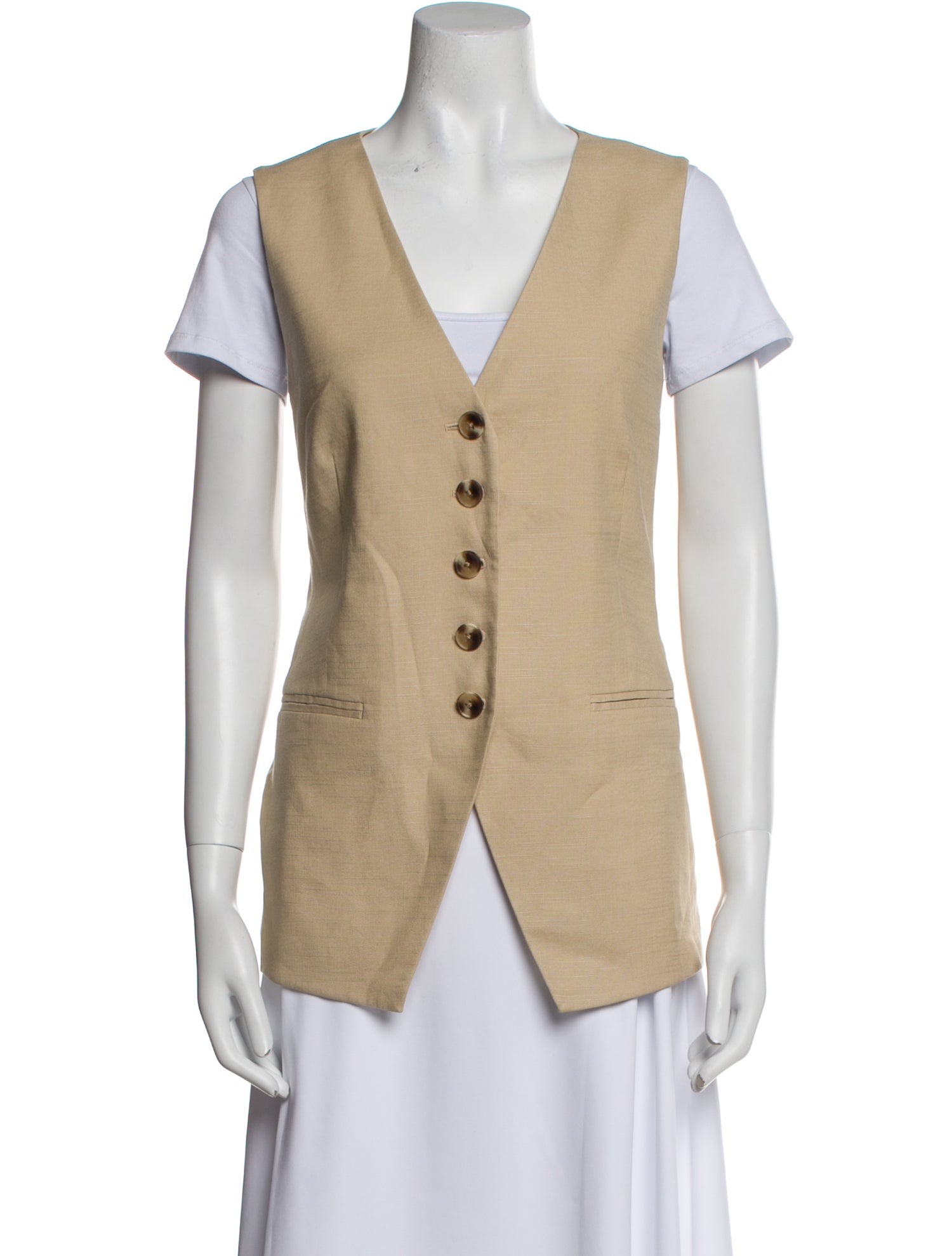 Veronica Beard Linen Vest w/ Tags