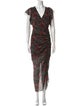 Veronica Beard Silk Midi Length Dress