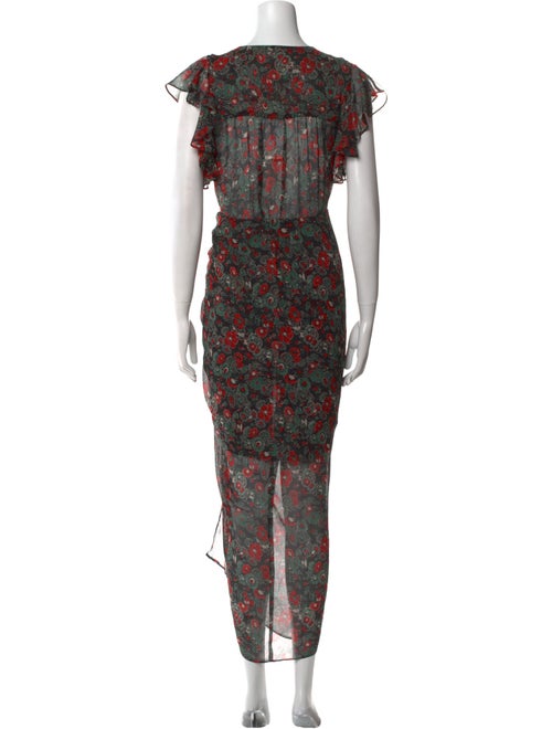 Veronica Beard Silk Midi Length Dress