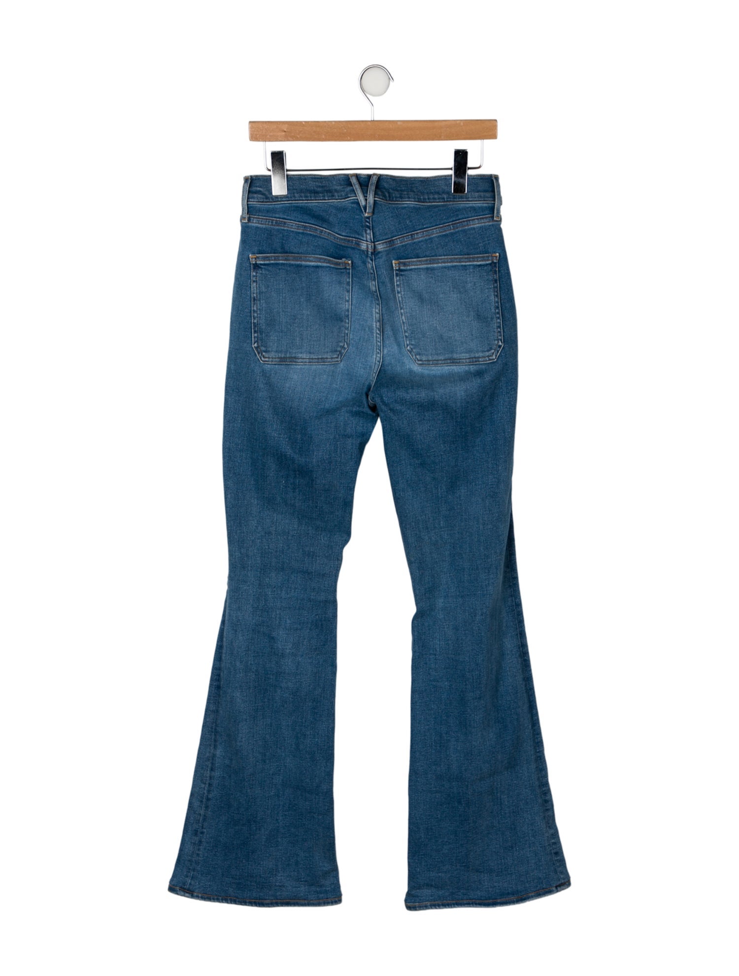 Veronica Beard High-Rise Wide Leg Jeans