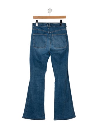 Veronica Beard High-Rise Wide Leg Jeans