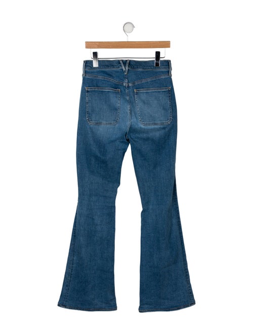 Veronica Beard High-Rise Wide Leg Jeans