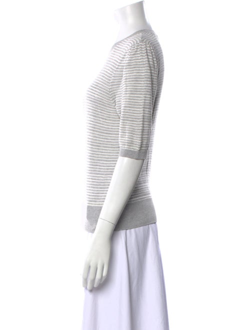 Veronica Beard Striped Crew Neck T-Shirt