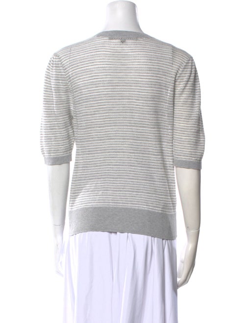 Veronica Beard Striped Crew Neck T-Shirt