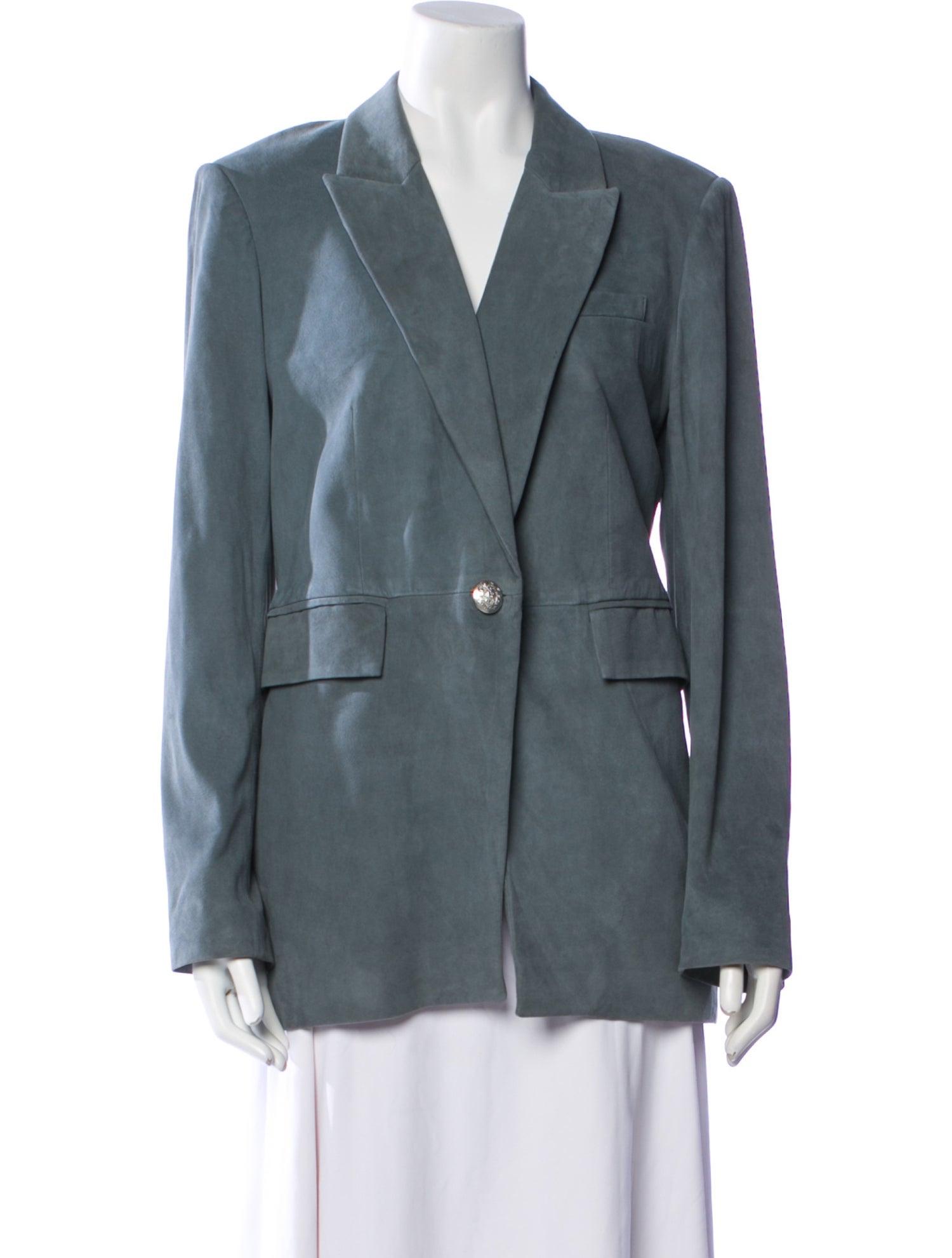 Veronica Beard Leather Blazer