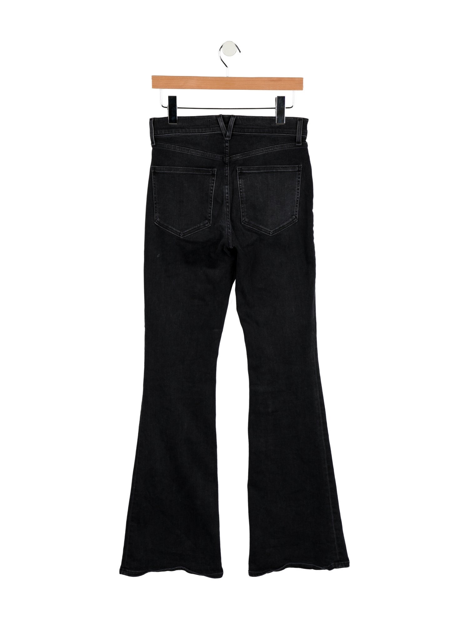 Veronica Beard Mid-Rise Wide Leg Jeans