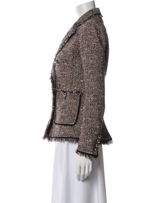 Veronica Beard Tweed Pattern Blazer