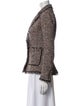 Veronica Beard Tweed Pattern Blazer