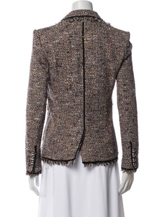 Veronica Beard Tweed Pattern Blazer