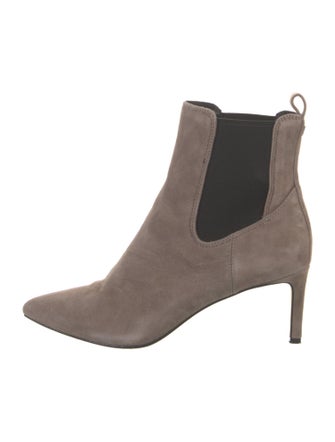 Veronica Beard Suede Chelsea Boots