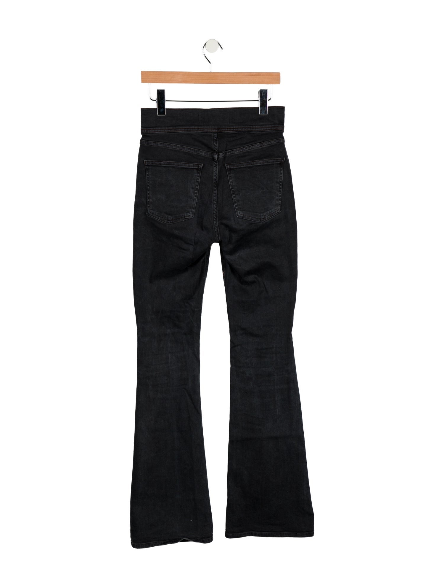 Veronica Beard Mid-Rise Wide Leg Jeans
