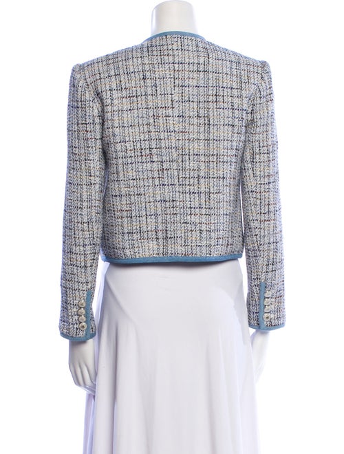 Veronica Beard Tweed Pattern Evening Jacket
