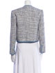 Veronica Beard Tweed Pattern Evening Jacket