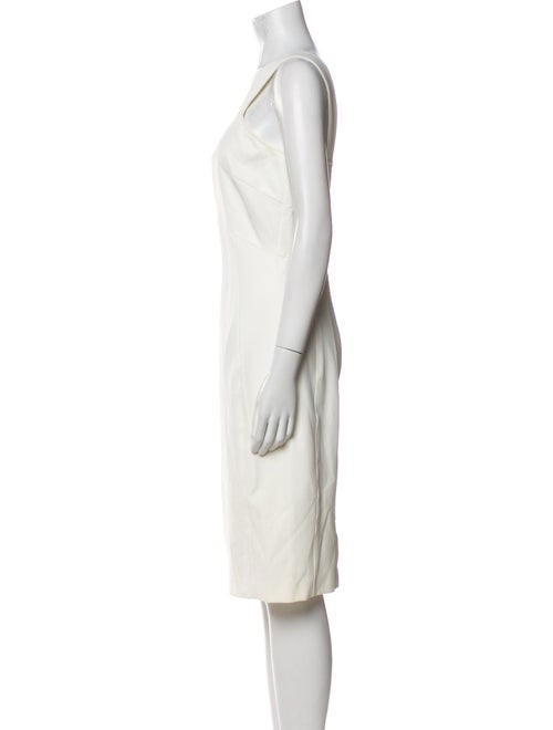 Veronica Beard V-Neck Knee-Length Dress