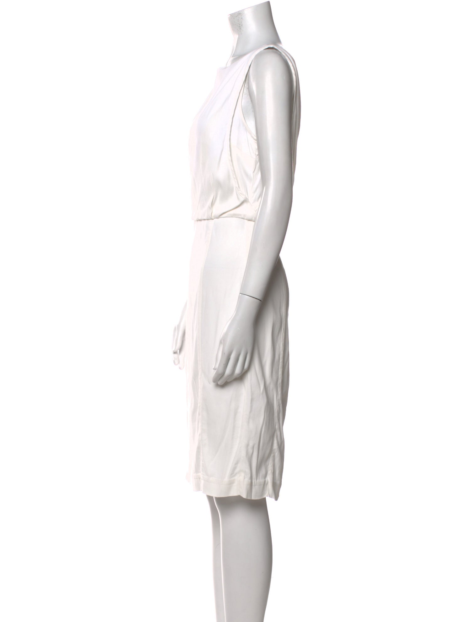 Veronica Beard Bateau Neckline Knee-Length Dress