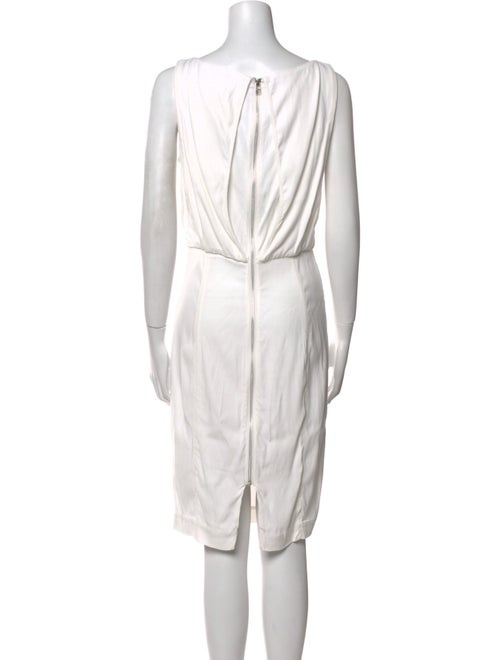 Veronica Beard Bateau Neckline Knee-Length Dress