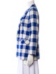 Veronica Beard Plaid Print Blazer
