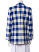 Veronica Beard Plaid Print Blazer