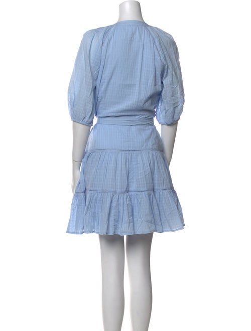 Veronica Beard V-Neck Mini Dress