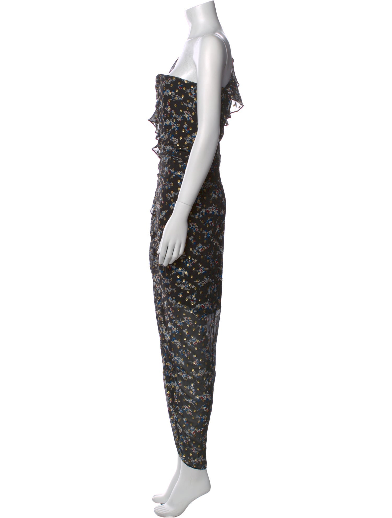 Veronica Beard Silk Long Dress