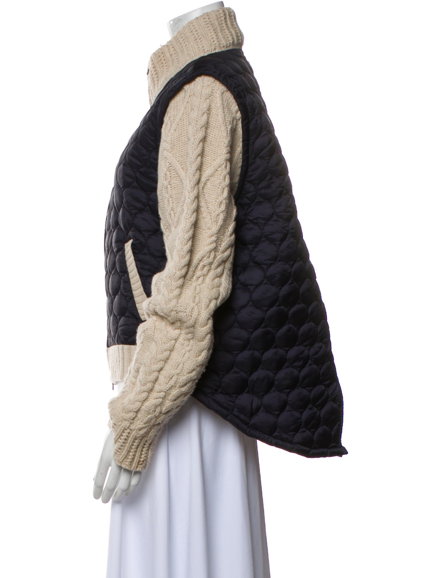 Veronica Beard Lambswool Printed Bomber Jacket