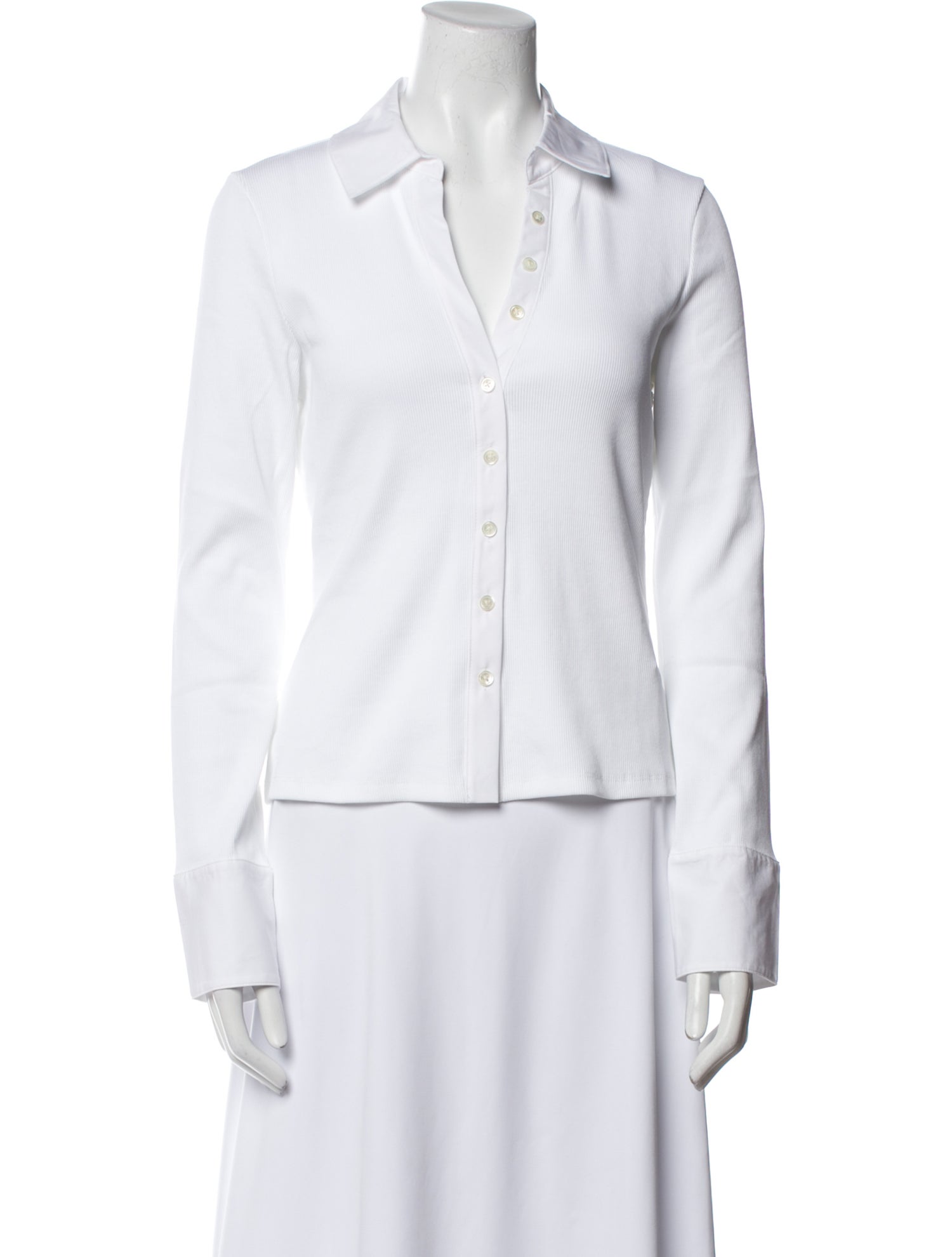 Veronica Beard Long Sleeve Button-Up Top w/ Tags