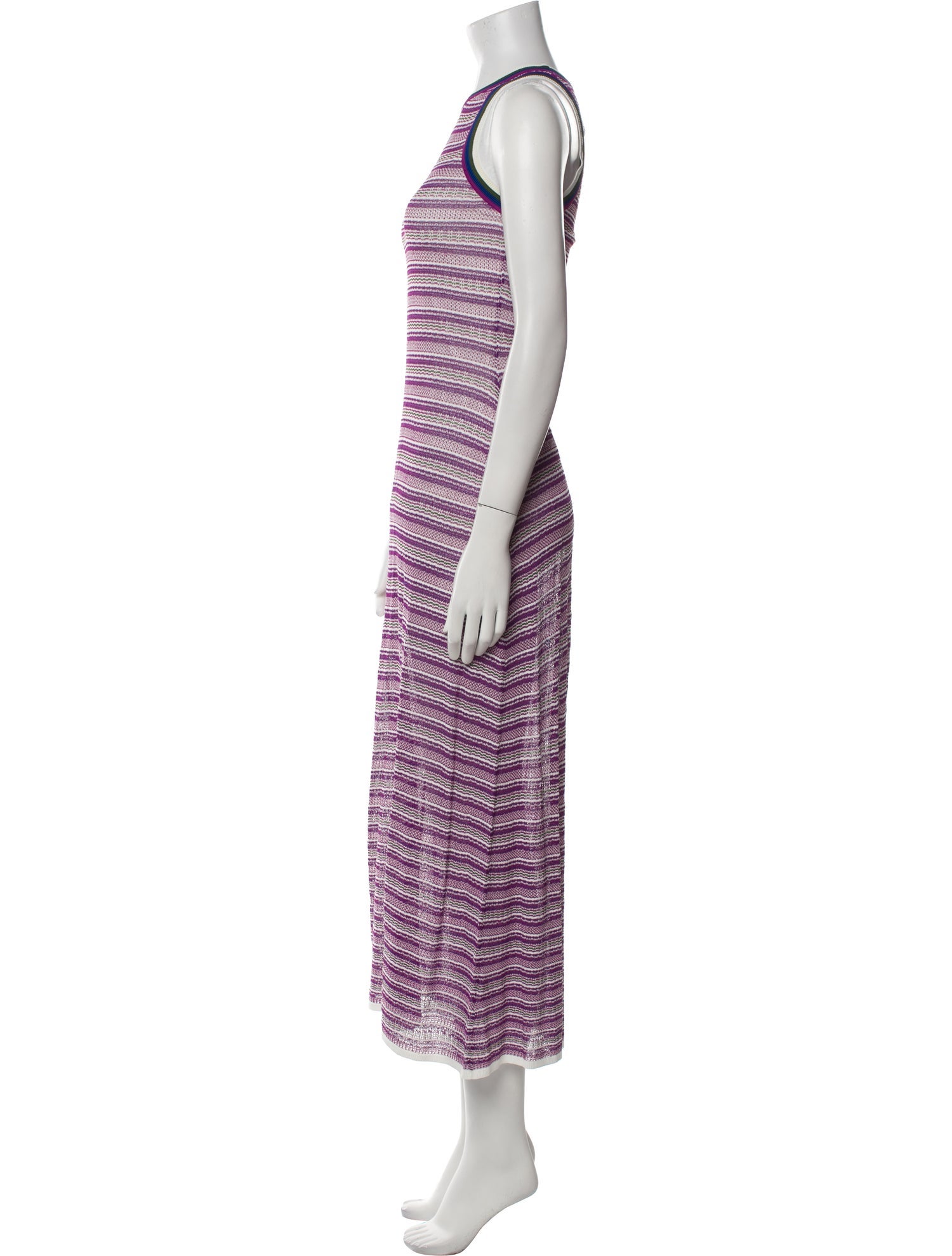 Veronica Beard Striped Long Dress