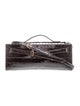 Veronica Beard Embossed Leather Top Handle Bag