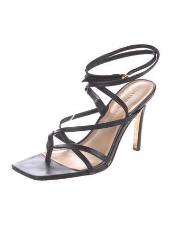Veronica Beard Leather Sandals