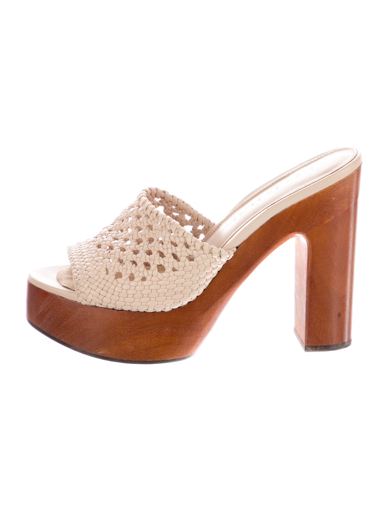 Veronica Beard Leather Mules