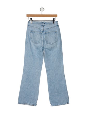 Veronica Beard High-Rise Wide Leg Jeans