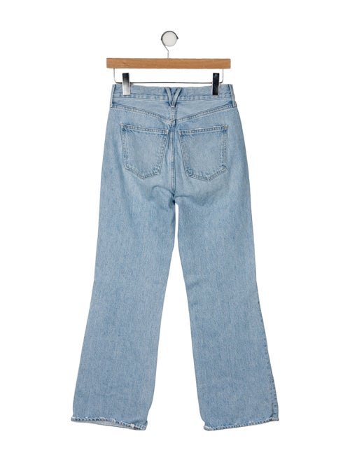 Veronica Beard High-Rise Wide Leg Jeans