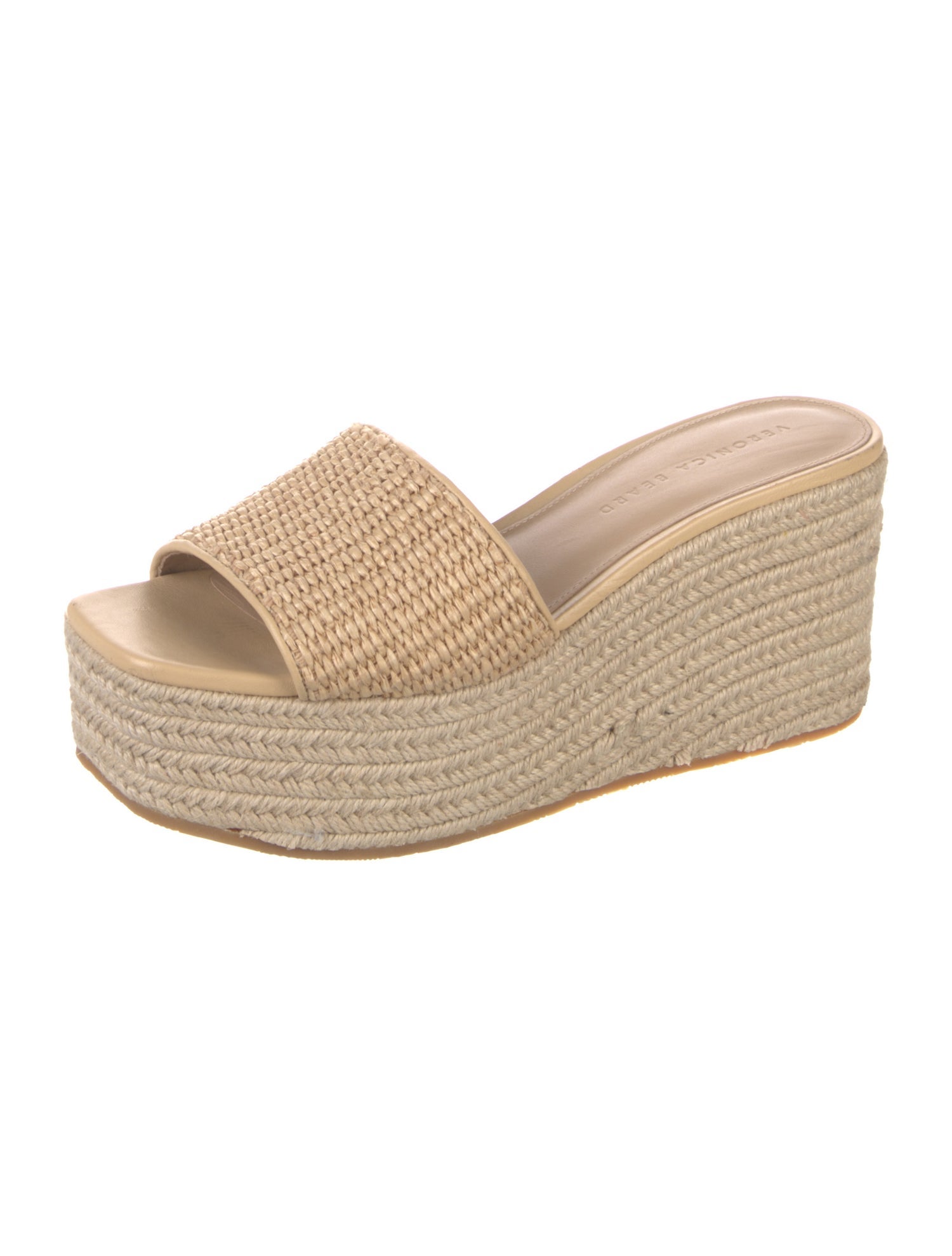 Veronica Beard Raffia Printed Espadrilles