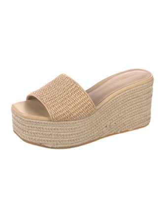 Veronica Beard Raffia Printed Espadrilles
