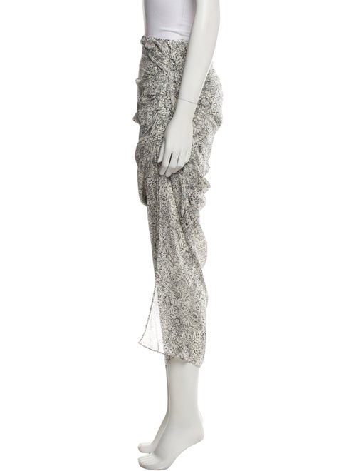 Veronica Beard Silk Midi Length Skirt