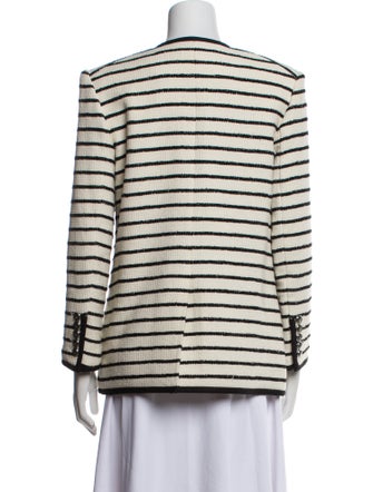 Veronica Beard Striped Evening Jacket