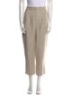 Veronica Beard Linen Straight Leg Pants