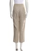 Veronica Beard Linen Straight Leg Pants