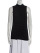 Veronica Beard Mock Neck Sleeveless Top