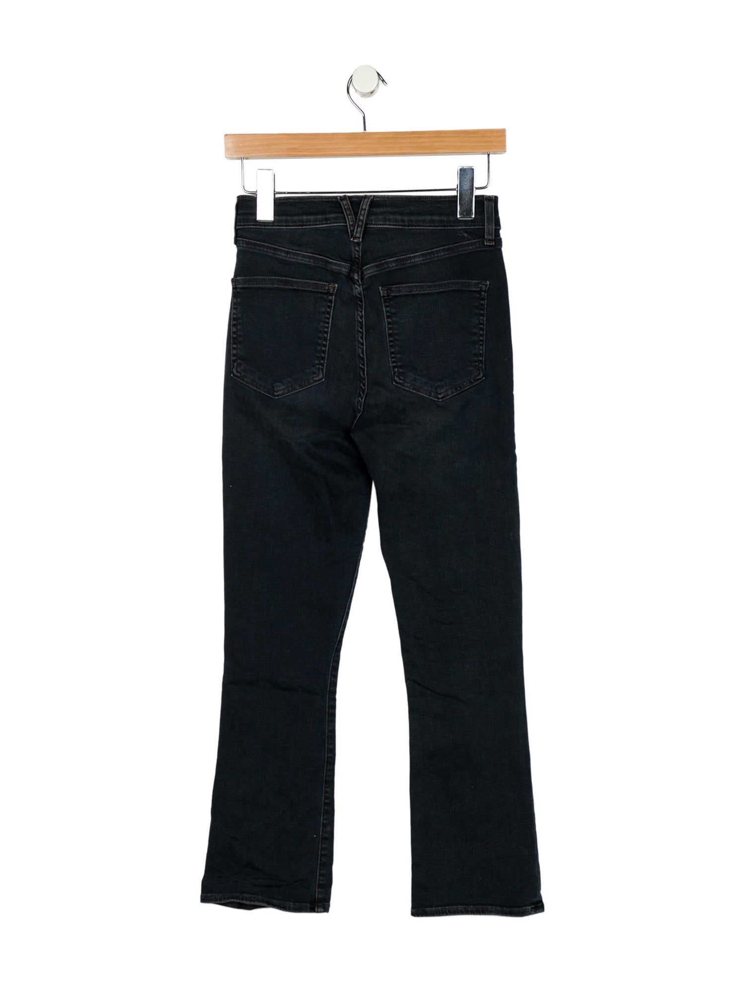 Veronica Beard High-Rise Straight Leg Jeans