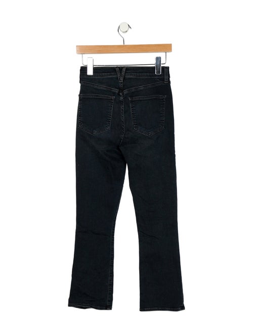 Veronica Beard High-Rise Straight Leg Jeans