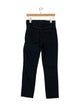 Veronica Beard High-Rise Straight Leg Jeans
