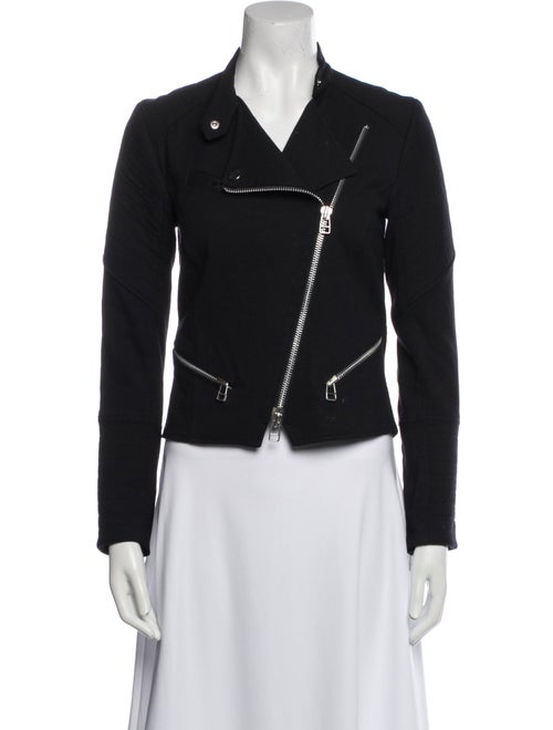 Veronica Beard Nylon Biker Jacket