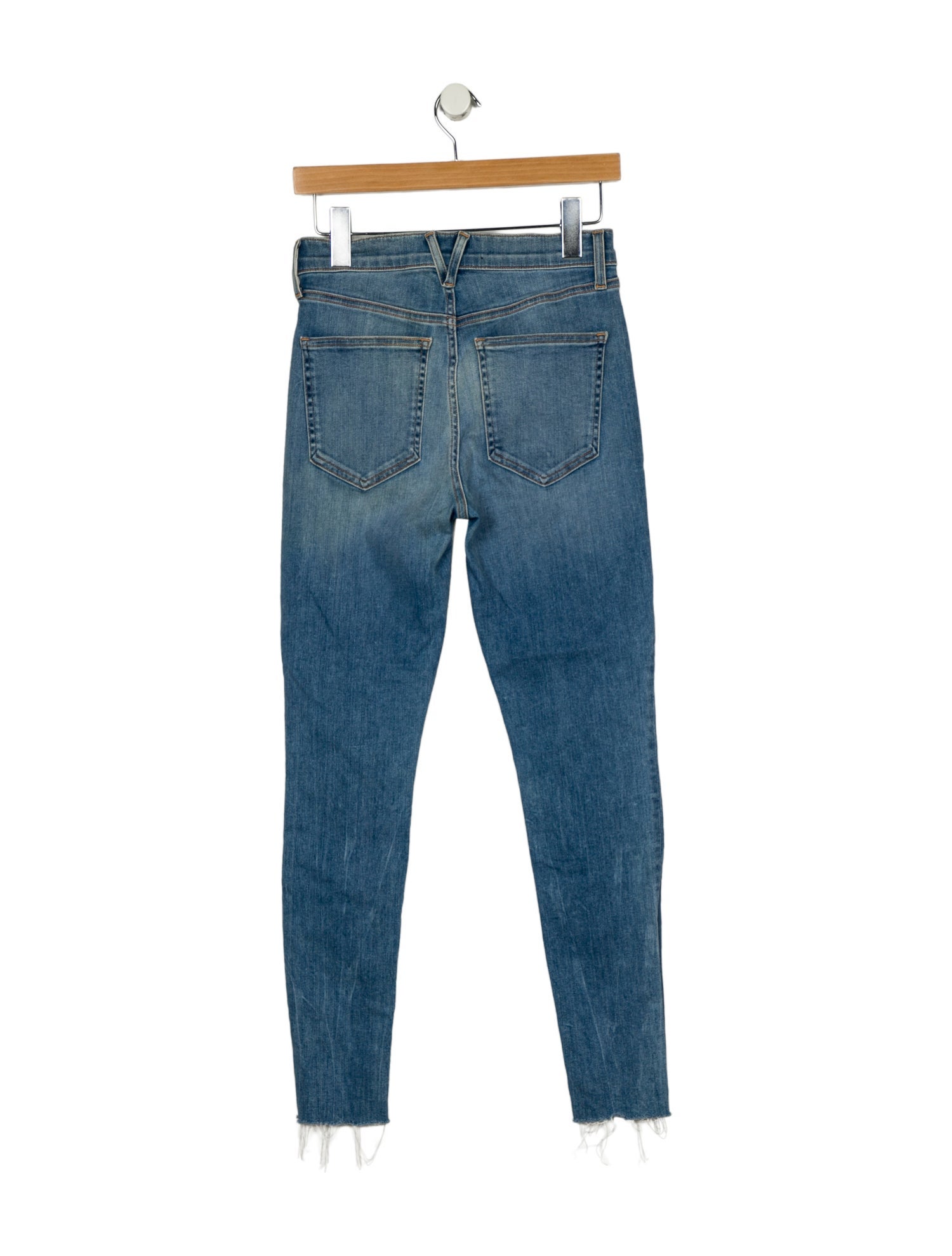 Veronica Beard High-Rise Skinny Leg Jeans