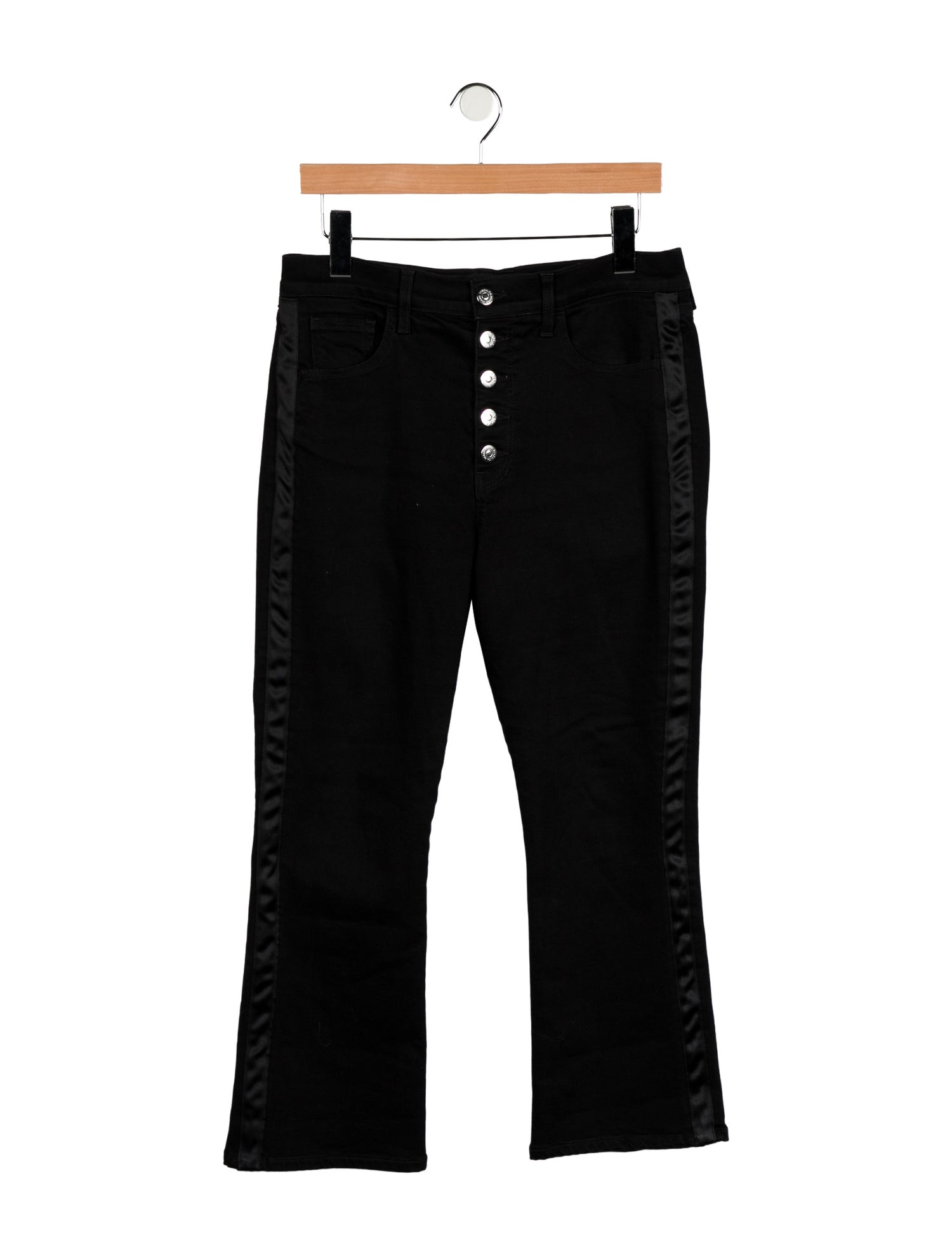 Veronica Beard High-Rise Wide Leg Jeans