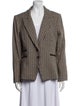 Veronica Beard Houndstooth Print Blazer