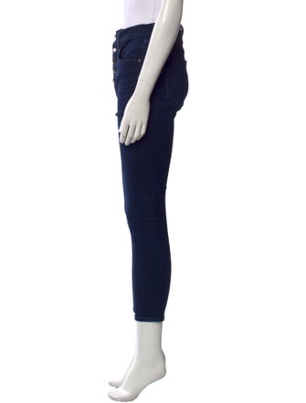 Veronica Beard Mid-Rise Skinny Leg Jeans