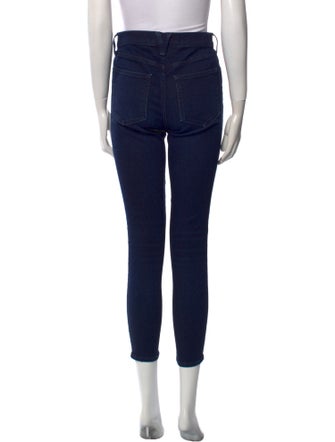 Veronica Beard Mid-Rise Skinny Leg Jeans