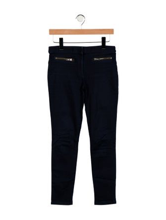 Veronica Beard Mid-Rise Skinny Leg Jeans